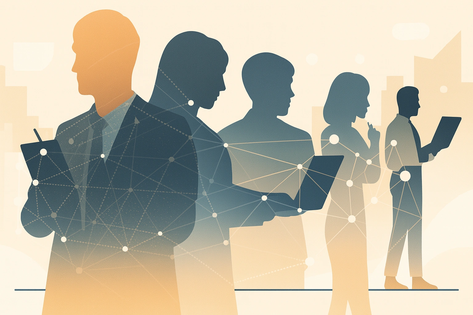 Manager reviewing employee performance goals and metrics during a planning meeting