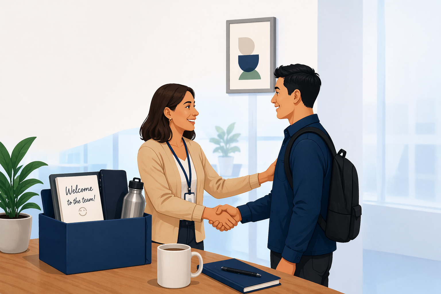 HR onboarding best practices for new hire integration, 30-60-90 day planning, and employee retention