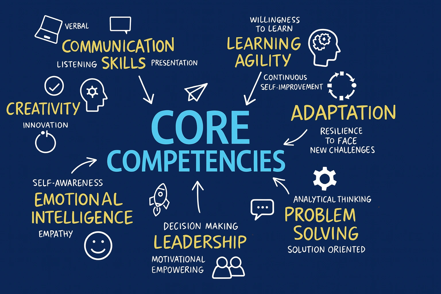SMART goals framework for employee engagement showing specific, measurable, achievable, relevant, and time-bound objectives