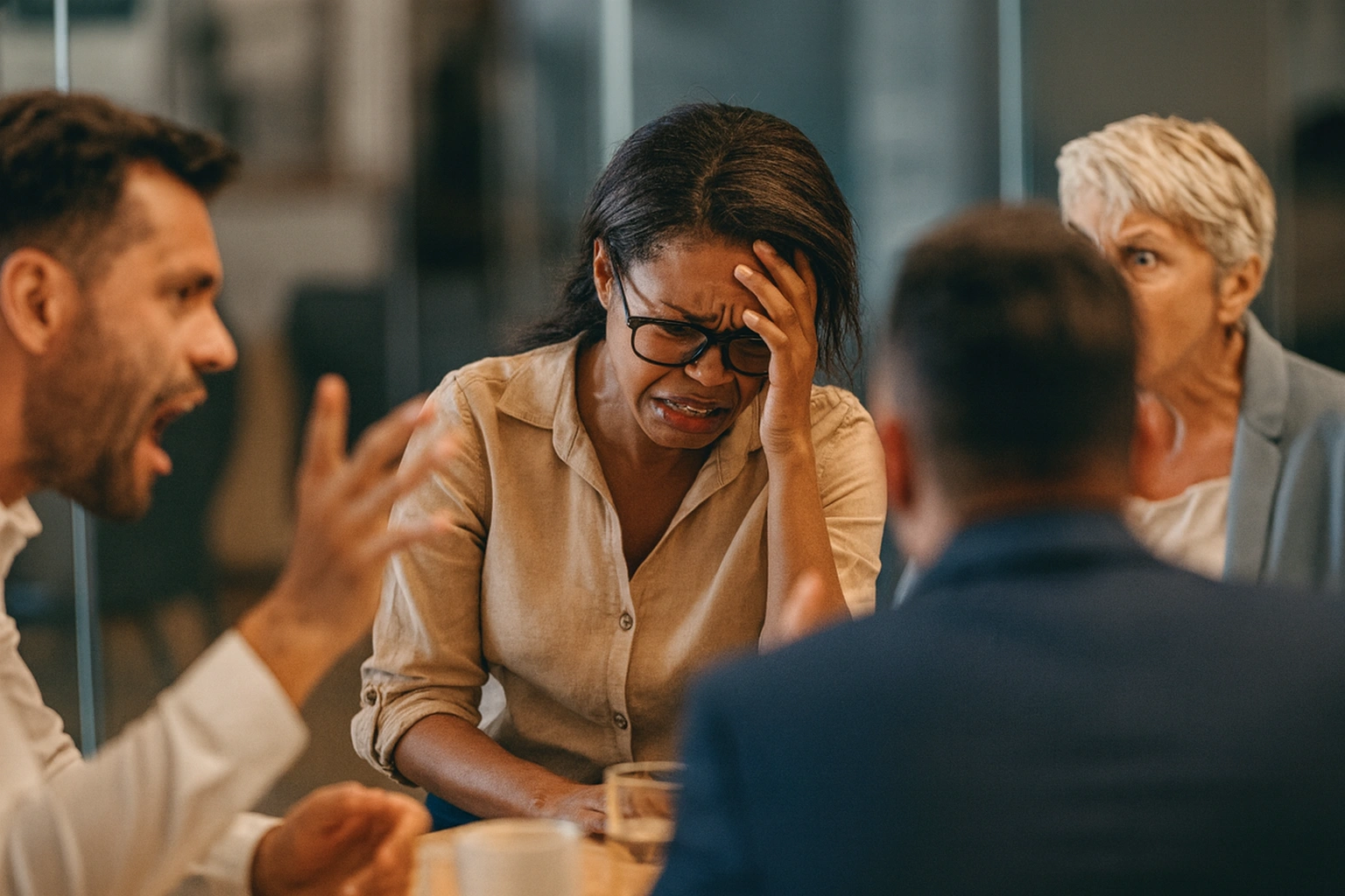 Manager addressing toxic employee behavior through documentation and progressive discipline