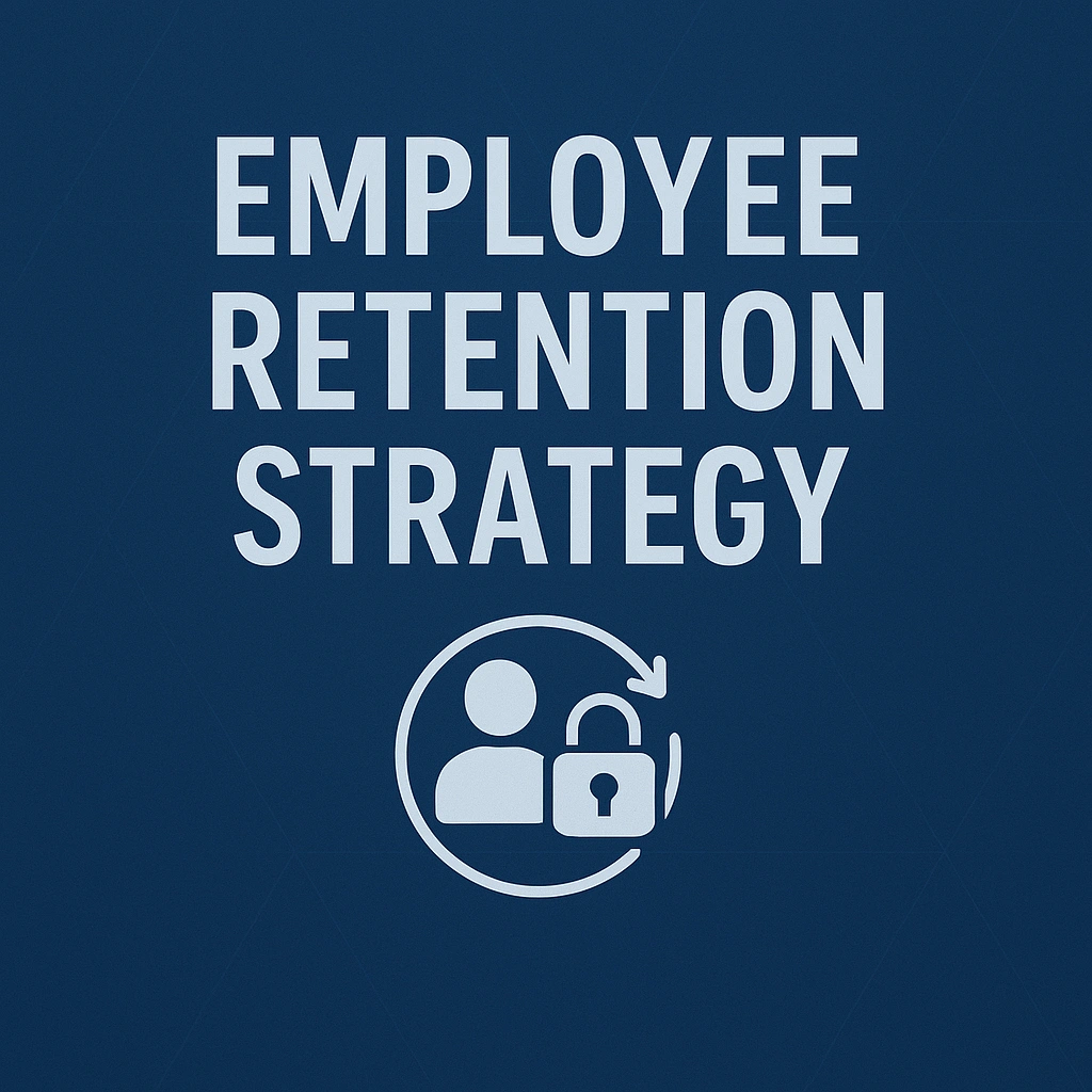 Managers meeting with staff about workforce planning and employee retention